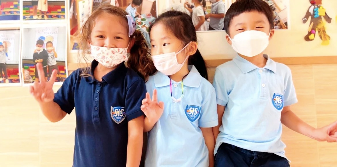 品川国际学校的孩子们
